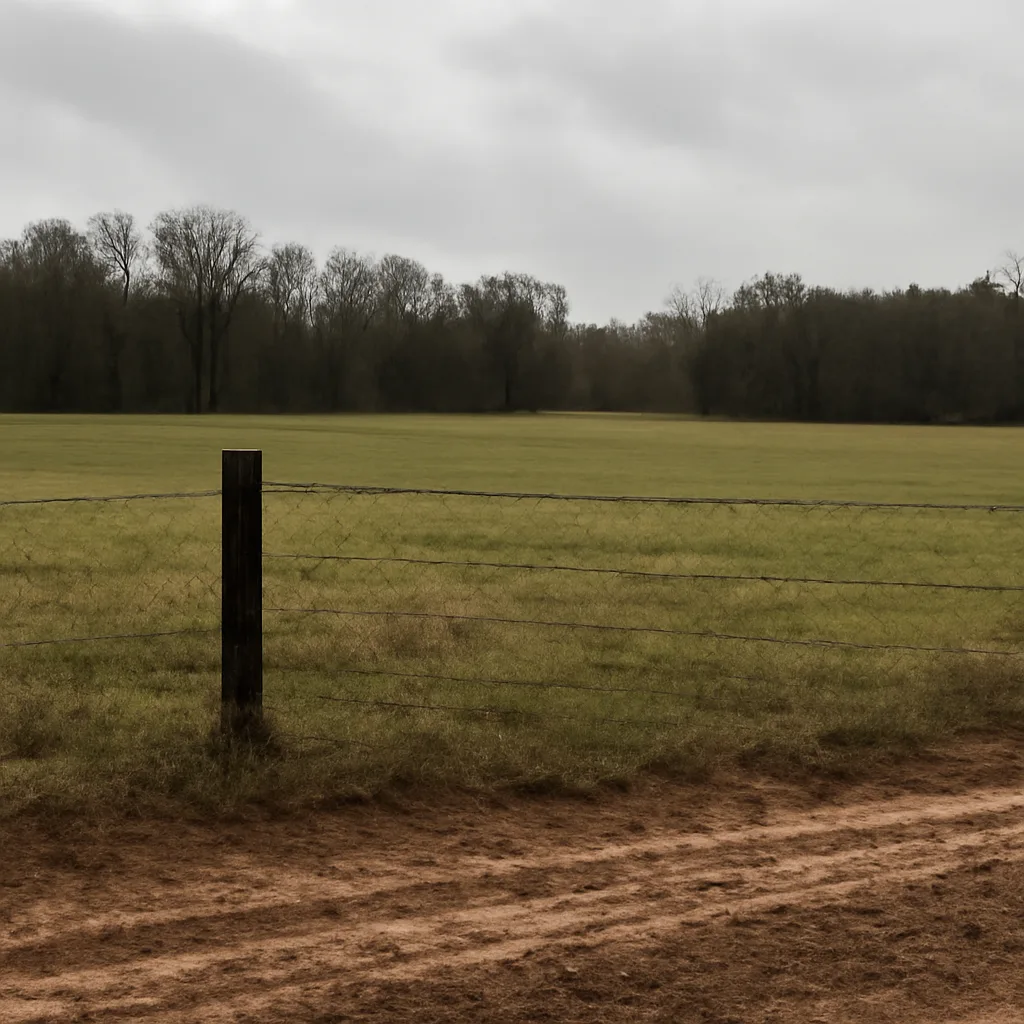 Rural acreage with open grassland and conifer forest in Sullivan County, Tennessee