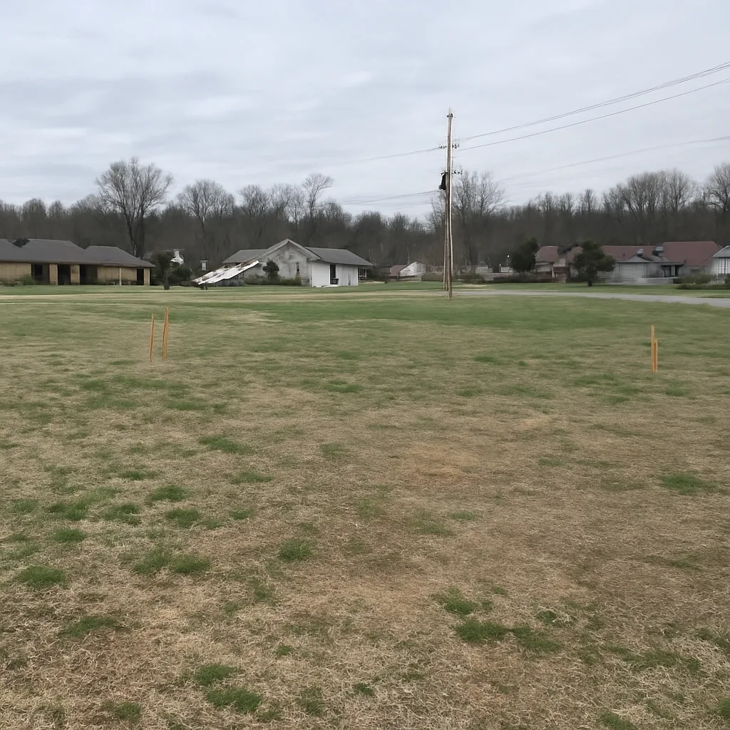 Cleared vacant residential lot for sale in Chattanooga, Tennessee