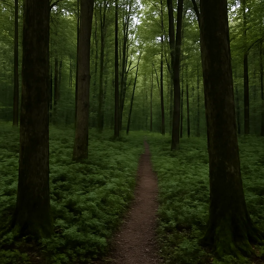 Wooded forest parcel in Clarksville, Tennessee