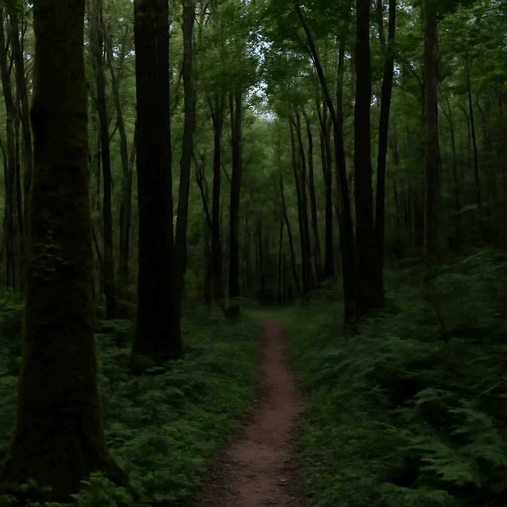 Wooded forest parcel in Knoxville, Tennessee