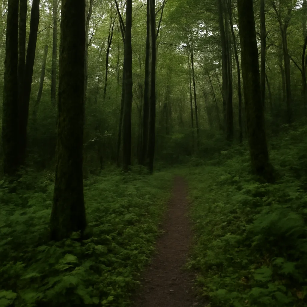 Wooded forest parcel in Maryville, Tennessee